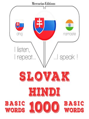 cover image of Slovenský--hindčina